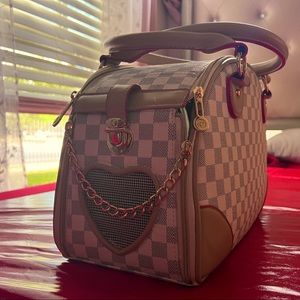 Designer “ Like” Small Dog Carrier